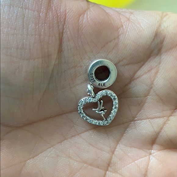 ❤️Pandora tinker bell dangle heart - Picture 1 of 4